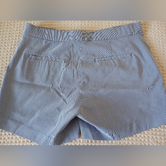 Banana Republic Blue and White Striped Shorts - Picture 4 of 4